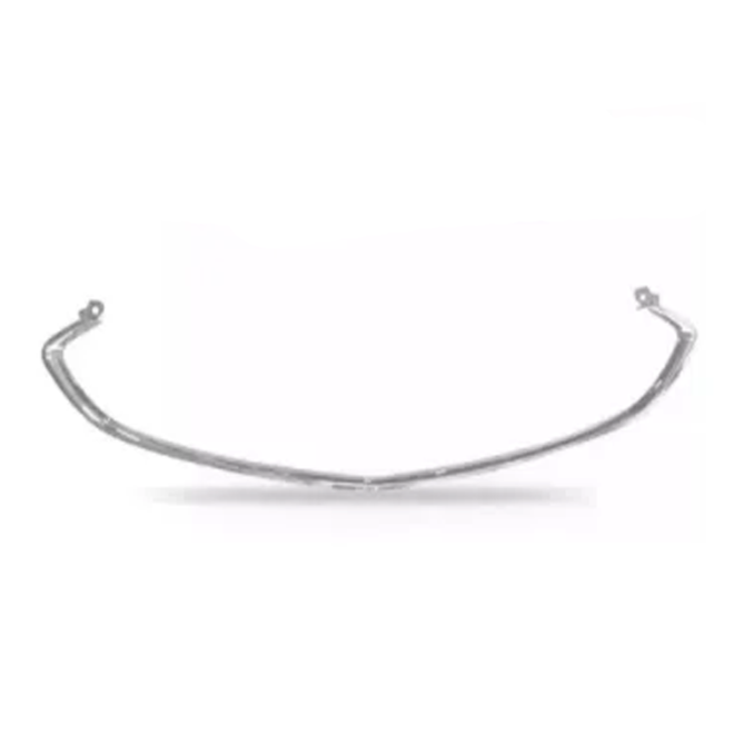 Friso Grade Inferior ONIX PRISMA 17 18 19 Cromado Friso Grade Inferior ONIX PRISMA 17 18 19 Cromado