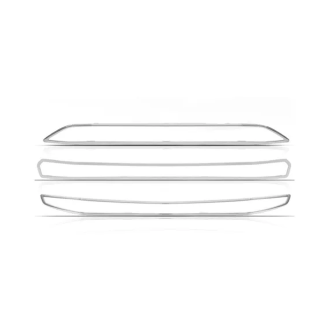 Friso Grade Parachoque Central ECOSPORT 2013 a 2017 Cinza Friso Grade Parachoque Central ECOSPORT 2013 a 2017 Cinza