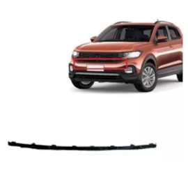 Friso Grade Radiador Central T-CROSS 19 a 22 Preto Brilhante Friso Grade Radiador Central T-CROSS 19 a 22 Preto Brilhante
