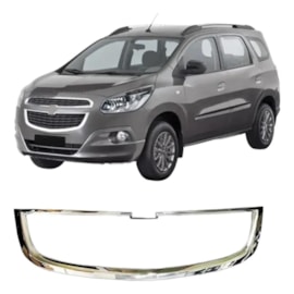 Friso Grade SPIN 13 À 16 Inferior Cromado Friso Grade SPIN 13 À 16 Inferior Cromado