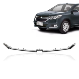 Friso Grade Superior COBALT 17 18 Cromado Friso Grade Superior COBALT 17 18 Cromado