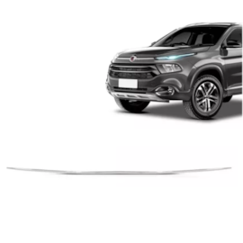 Friso Inferior Grade Central TORO 16 a 19 Cromado Friso Inferior Grade Central TORO 16 a 19 Cromado