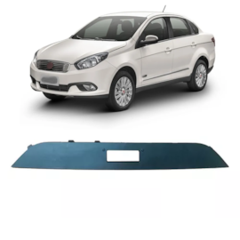 Friso Moldura Milha SANDERO 2015 2018 Cromado Esquerdo
