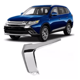 Friso Parachoque OUTLANDER 16 A 18 Esquerdo Usada Friso Parachoque OUTLANDER 16 A 18 Esquerdo Usada