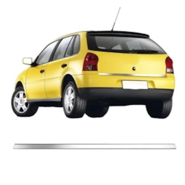 Friso Tampa GOL G4 06 A 08 Prata Acetinado Friso Tampa GOL G4 06 A 08 Prata Acetinado