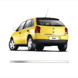 Friso Tampa Porta Malas Traseiro GOL G3 2000 a 2005 Cromado