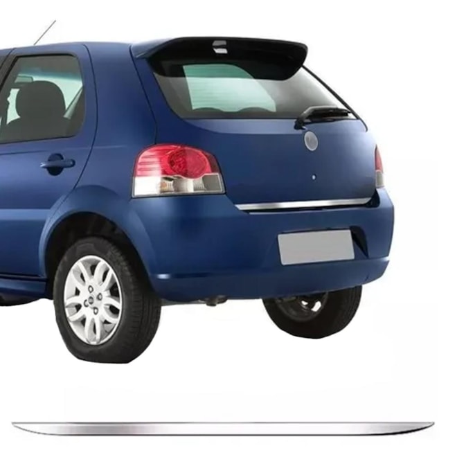 Friso Tampa Porta Malas Traseiro PALIO 2004 a 2008 Cromado Friso Tampa Porta Malas Traseiro PALIO 2004 a 2008 Cromado