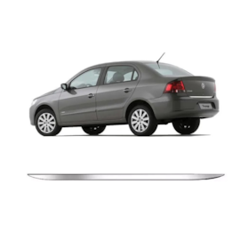 Friso Tampa Porta Malas Traseiro VOYAGE G5 09 a 12 Cromado Friso Tampa Porta Malas Traseiro VOYAGE G5 09 a 12 Cromado