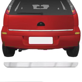 Friso Tampa Traseiro CORSA HATCH 2002 a 2012 Cromado Friso Tampa Traseiro CORSA HATCH 2002 a 2012 Cromado