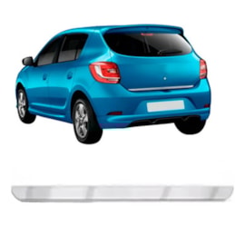 Friso Tampa Traseiro SANDERO 2007 a 2014 Cromado