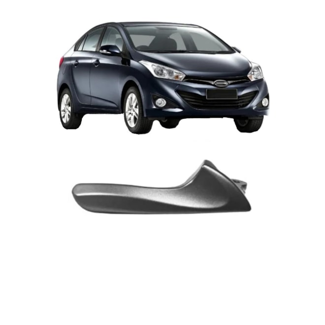 Gatilho Maçaneta Interna HB20 HB20S HB20X 12 a 19 Preto Dir Gatilho Maçaneta Interna HB20 HB20S HB20X 12 a 19 Preto Dir