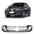 Grade CIVIC 15 16 Preta Friso Cromado Grade CIVIC 15 16 Preta Friso Cromado