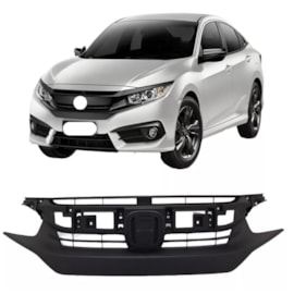Grade CIVIC 17 18 Preta