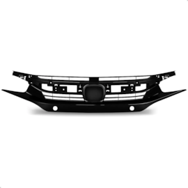 Grade Civic 17 18 Preta Moldura Black Piano C Sensor