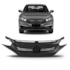 Grade CIVIC 2017 Á 2018 Preto C Moldura Emblema Preto