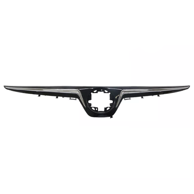 Grade COROLLA 21 a 24 Preto Friso Cromado Completa Grade COROLLA 21 a 24 Preto Friso Cromado Completa