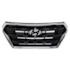 Grade Creta 17 A 20 Black Piano Moldura Cromado