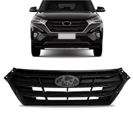 Grade Creta 2017 A 2019 Preta Sem Moldura Grade Creta 2017 A 2019 Preta Sem Moldura