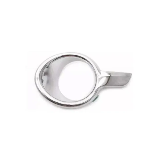 Grade Farol Milha 208 2013 a 2016 C Furo Cromado Esquerdo Grade Farol Milha 208 2013 a 2016 C Furo Cromado Esquerdo