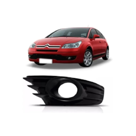 Grade Farol Milha C4 PALLAS HATCH 07 a 14 C Furo Preto Esqu Grade Farol Milha C4 PALLAS HATCH 07 a 14 C Furo Preto Esqu