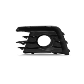 Grade Farol Milha GOL 16 a 18 C Furo Preto Aro Prata Direito Grade Farol Milha GOL 16 a 18 C Furo Preto Aro Prata Direito