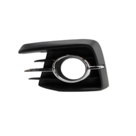 Grade Farol Milha GOL 16 a 18 C Furo Preto Aro Prata Esquerd Grade Farol Milha GOL 16 a 18 C Furo Preto Aro Prata Esquerd