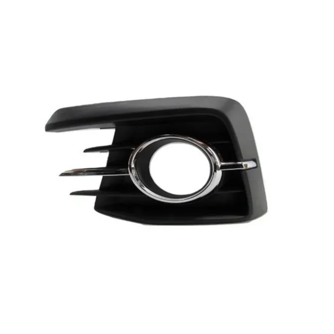 Grade Farol Milha GOL 16 a 18 C Furo Preto Aro Prata Esquerd Grade Farol Milha GOL 16 a 18 C Furo Preto Aro Prata Esquerd