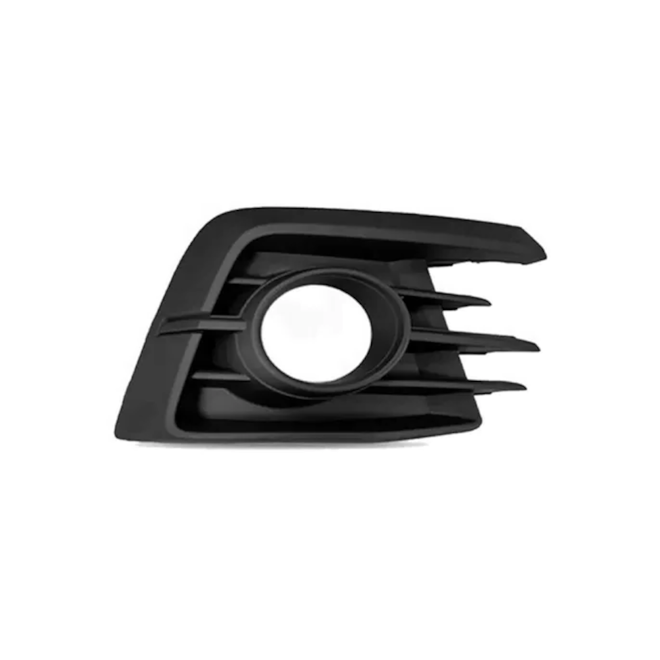 Grade Farol Milha GOL 16 a 18 C Furo Preto Aro Preto Direito Grade Farol Milha GOL 16 a 18 C Furo Preto Aro Preto Direito