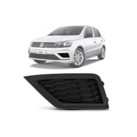 Grade Farol Milha GOL 19 a 22 SAVEIRO 17 a 22 Preto Esquerdo Grade Farol Milha GOL 19 a 22 SAVEIRO 17 a 22 Preto Esquerdo