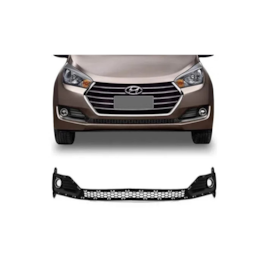 Grade Farol Milha HB20 2016 a 2019 Inteira Com Furo Grade Farol Milha HB20 2016 a 2019 Inteira Com Furo