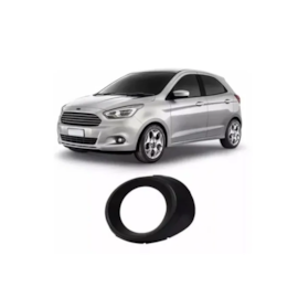Grade Farol Milha KA HATCH SEDAN 15 a 18 Furo Preto Esquerdo Grade Farol Milha KA HATCH SEDAN 15 a 18 Furo Preto Esquerdo