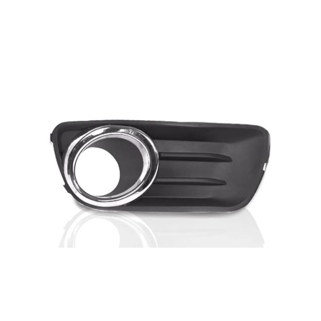 Grade Farol Milha PALIO 09 a 12 C Furo Cinza Aro Cromado Dir Grade Farol Milha PALIO 09 a 12 C Furo Cinza Aro Cromado Dir