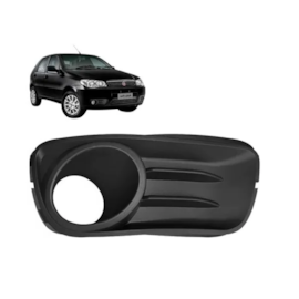 Grade Farol Milha PALIO WAY 15 a 17 C Furo Preto Direito Grade Farol Milha PALIO WAY 15 a 17 C Furo Preto Direito