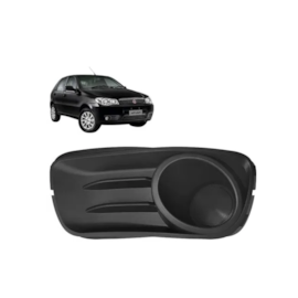 Grade Farol Milha PALIO WAY 15 a 17 S Furo Preto Esquerdo Grade Farol Milha PALIO WAY 15 a 17 S Furo Preto Esquerdo