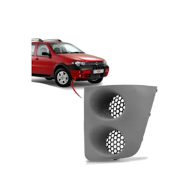 Grade Farol Milha PALIO WEEKEND 2005 a 2008 S Furo Primer Le Grade Farol Milha PALIO WEEKEND 2005 a 2008 S Furo Primer Le