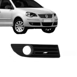 Grade Farol Milha POLO HATCH SEDAN 07 a 11 C Furo Direito