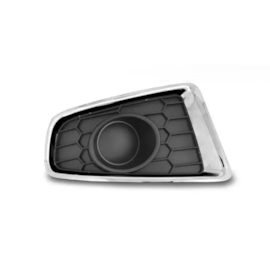 Grade Farol Milha SANDERO 12 a 14 S Furo Aro Cromado Direito Grade Farol Milha SANDERO 12 a 14 S Furo Aro Cromado Direito