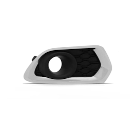 Grade Farol Milha SANDERO 20 a 22 C Furo Aro Cromado Direito