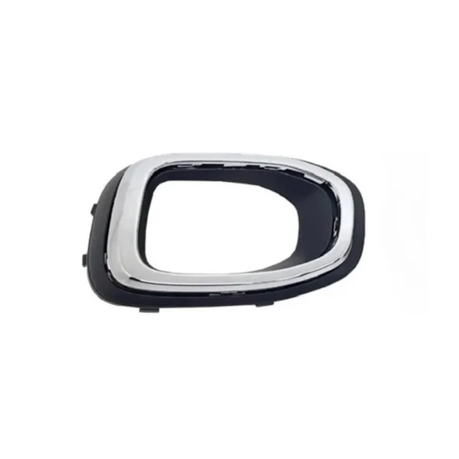 Grade Farol Milha T-CROSS 19 a 22 Cinza Aro Cromado Direito Grade Farol Milha T-CROSS 19 a 22 Cinza Aro Cromado Direito