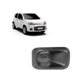 Grade Farol Milha UNO ATTRACTIVE 15 a 17 S Furo Preto Direit Grade Farol Milha UNO ATTRACTIVE 15 a 17 S Furo Preto Direit