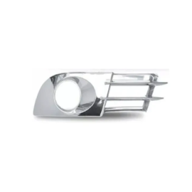 Grade Farol Milha VECTRA e GT 06 a 09 C Furo Cromado Direito Grade Farol Milha VECTRA e GT 06 a 09 C Furo Cromado Direito
