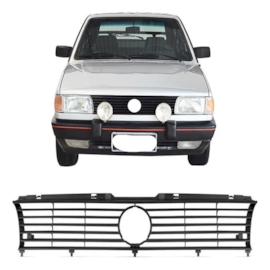 Grade GOL VOYAGE PARATI SAVEIRO 1991 1995 Preto Sem Emblema