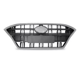 Grade HB20 Sedan 21 A 24 Completa Preto Moldura Prata Grade HB20 Sedan 21 A 24 Completa Preto Moldura Prata