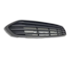 Grade KA 19 a 24 Hatch Preta Moldura Cinza