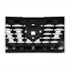 Grade KICKS 16 a 18 Black Piano Friso Cromado