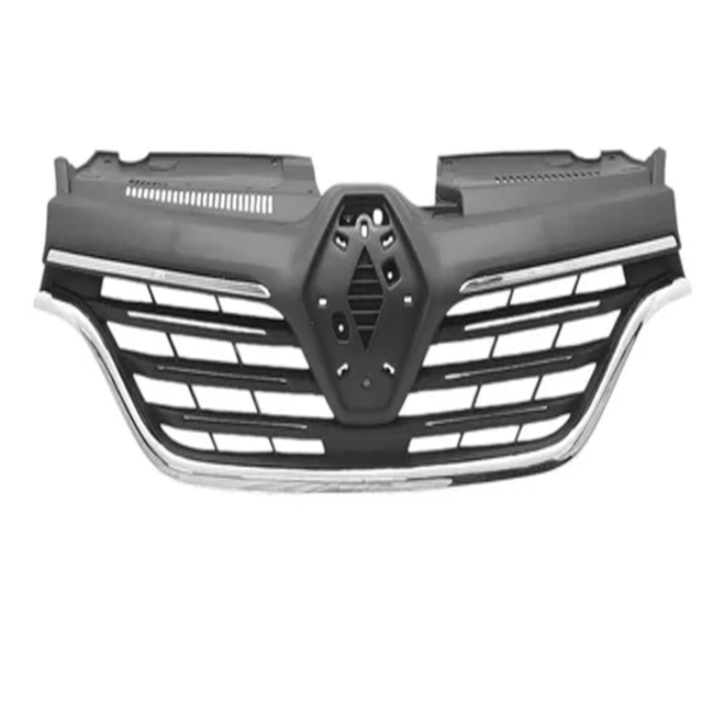 Grade LOGAN 20 A 24 Completa Preto Frisos Sup inf Crom Grade LOGAN 20 A 24 Completa Preto Frisos Sup inf Crom