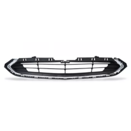 GRADE ONIX PRISMA 2017 INFERIOR PRETA C/FRISO CROM GRADE ONIX PRISMA 2017 INFERIOR PRETA C/FRISO CROM