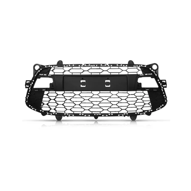 Grade Parachoque Central C3 2013 a 2019 Preto Sem Friso