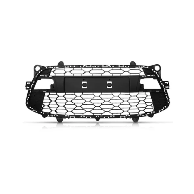 Grade Parachoque Central C3 2013 a 2019 Preto Sem Friso Grade Parachoque Central C3 2013 a 2019 Preto Sem Friso