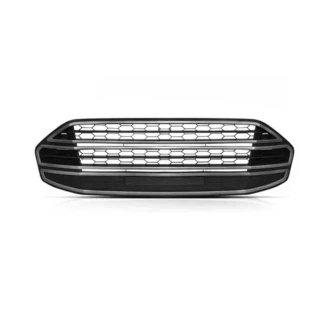 Grade Parachoque Central ECOSPORT 13 a 16 Preto Friso Cinza Freestyle Grade Parachoque Central ECOSPORT 13 a 16 Preto Friso Cinza Freestyle